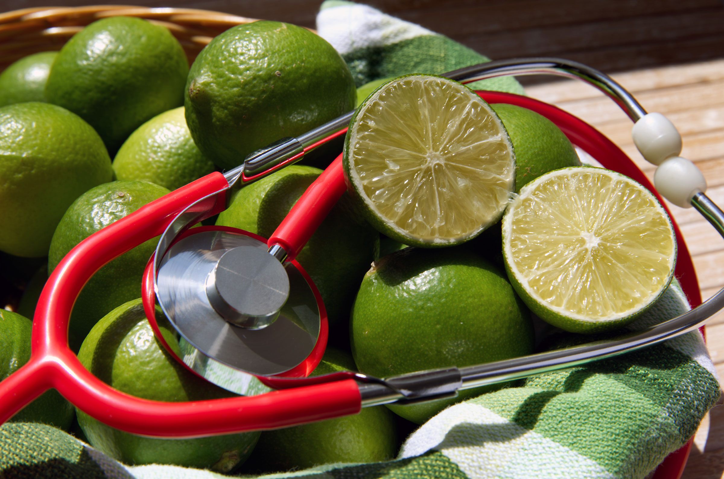 Limetten schmecken zwar bitter, sind aber gesund © Marco Wadin 2022