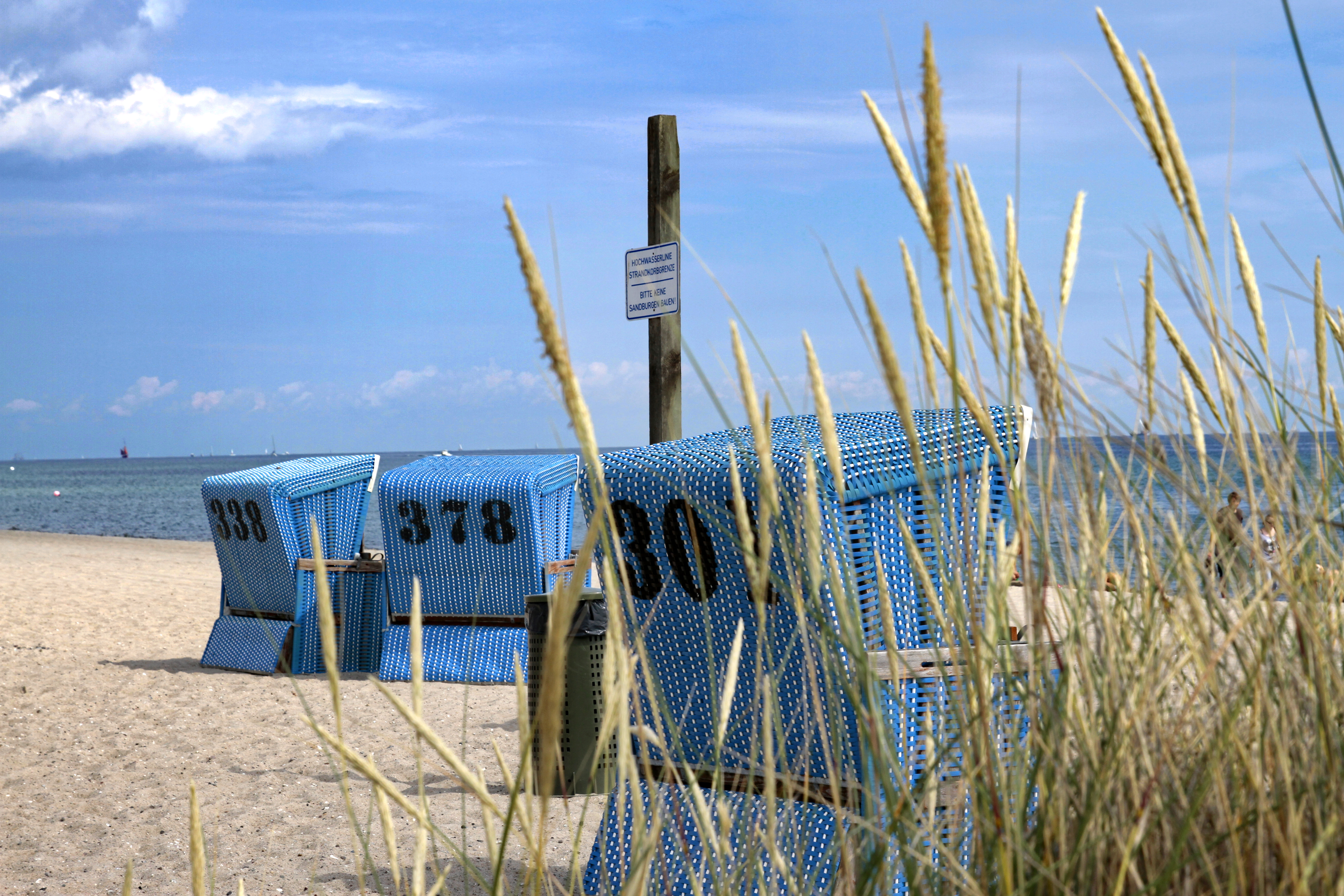 Blaue Strandkörbe © Marco Wadin 2015